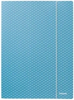 Esselte 02.0100603 Gumis mappa  colour breeze a/4 karton kék kép