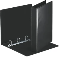 Esselte 49717 Gyűrűskönyv  panorámás a/4 50 mm 4 gyűrű fekete kép