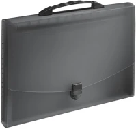 Esselte 624024 Harmónika mappa  vivida pp a/4 fekete kép