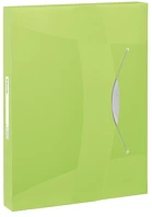 Esselte 624051 Gumis mappa  vivida jumbo a/4 40mm zöld kép