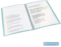 Esselte COLOUR'ICE A/4 40 Colourice 40 zsebes kék iratvédő mappa kép