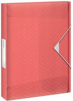 Esselte 628451 Gumis mappa  colour breeze pp jumbo plus a/4 40mm korall kép