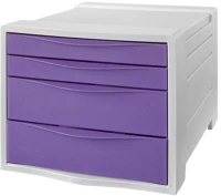 Esselte 628458 Irattároló, műanyag, 4 fiókos,  