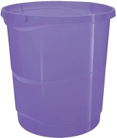 Esselte 628462 Papírkosár  colour breeze 14 liter áttettsző levendula kép