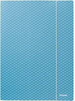 Esselte 628492 Colourbreeze karton kék gumis mappa kép