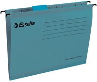 Esselte 90311 Függőmappa esselte classic a/4 újrahasznosított karton kék 25 db/doboz