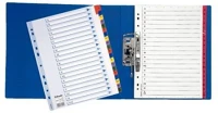 Esselte COR_E100166 Regiszter, karton, a4, a-z,  