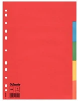 Esselte COR_E100199 Regiszter, karton, a4, 5 részes,  