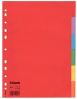 Esselte COR_E100200 Regiszter, karton, a4, 6 részes,  