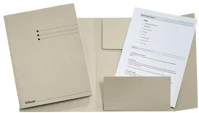 Esselte COR_E1033307 Pólyás dosszié, prespán, a4, szürke kép
