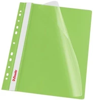Esselte COR_E13587 Gyorsfűző, lefűzhető, pp, a4, vivida, zöld kép