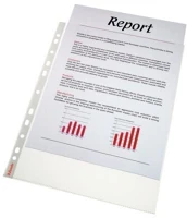 Esselte COR_E23763 Genotherm, lefűzhető, a4, 85 mikron, narancsos felület,  