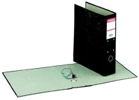 Esselte COR_E36040 Iratrendező, 70 mm, a4, karton, függőmappákhoz, márványos, fekete kép