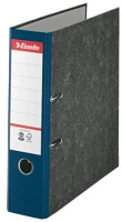 Esselte COR_E36064 Iratrendező, 75 mm, a4, karton, márványos, kék kép