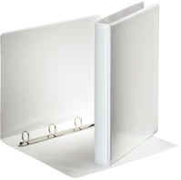 Esselte COR_E49701 Gyűrűs könyv, panorámás, 4 gyűrű, d alakú, 35 mm, a4, pp, fehér kép