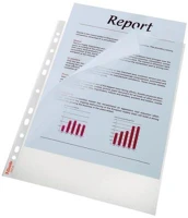 Esselte COR_E55213 Genotherm, felül és a belső oldalon nyitott, lefűzhető, A4, 85 mikron kép