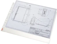 Esselte COR_E55230 Genotherm, lefűzhető, a3, 75 mikron, narancsos felület, fekvő, kép