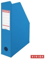 Esselte COR_E56005 Iratpapucs, pvc/karton, 70 mm, összehajtható, vivida kék kép