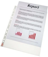 Esselte COR_E56091 Genotherm, lefűzhető, a4, 105 mikron, víztiszta felület,  