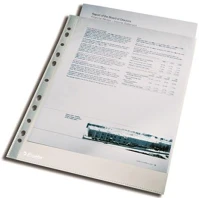 Esselte COR_E56093 Genotherm, lefűzhető, a4, 105 mikron, víztiszta felület,  