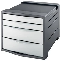 Esselte COR_E623959 Irattároló, műanyag, 4 fiókos,  