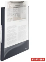 Esselte COR_E624012 Bemutatómappa, 40 zsebes, a4, panorámás,  