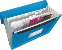 Esselte COR_E624015 Harmonikamappa, a4, pp, 6 rekeszes,  