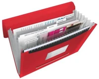 Esselte COR_E624016 Harmonikamappa, a4, pp, 6 rekeszes,  