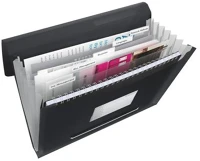 Esselte COR_E624017 Harmonikamappa, a4, pp, 6 rekeszes,  