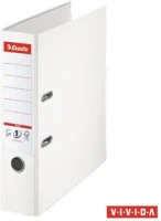 Esselte COR_E624075 Iratrendező, 80 mm, A4, PP, élvédő sínnel, ESSELTE 