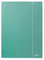 Esselte COR_E628493 Gumis mappa, karton, a4,  