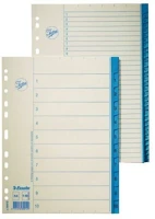 Esselte COR_E69915 Regiszter, karton, a4, 1-31, fehér kép