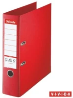 Esselte COR_E81183 Iratrendező, 80 mm, a4, pp, élvédő sínnel,  