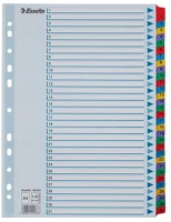 Esselte E100164 Regiszter, karton, a4, 1-31,  