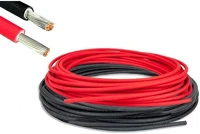 Ett H1Z2Z2-K Szolár vezeték 1x6mm2 piros (500m) kép