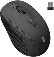 Everest 23662 Sm-300 optical wireless mouse black kép