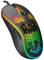 Everest SM-G66 X-HOLE Sm-g66 x-hole rgb gaming optical mouse black kép
