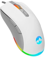 Everest 35215 Sgm-l1 lumos rgb gaming optical mouse white kép