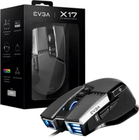 Evga 903-W1-17GR-K3 X17 gaming egér - rgb - szürke kép