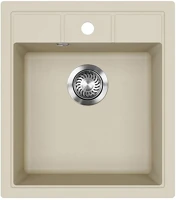 Evido 442126 Easy 45 gránit mosogató 515x460mm bézs kép