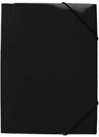 Evo EV5G21NE Gumis mappa a4, 400g. karton ffice fekete kép