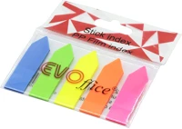Evo EV6D05 Jelölőcímke műanyag nyíl 12,7x44mm, 5 neon szín 5x20 db ffice kép