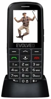 Evolveo 11000614 MOBILTELEFON készülék EVOLVEO EP-550 Easy Phone (Black) Nagy gomb és kijelző, vészhívó gomb!