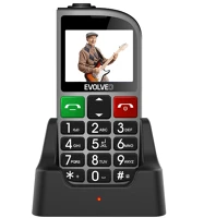 Evolveo EASYPHONE FM (EP800) SILVER Mobiltelefon kép