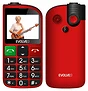 Evolveo sgm ep-801-flr Evolveo easyphone fl nyomógombos mobiltelefon, piros (sgm ep-801-flr)