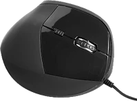 Ewent EW3157 JOBB Ew3157 jobb kezes ergonomikus egér, usb, 5 gomb, 600 - 1800 dpi, fekete kép