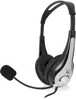 Ewent EW3562 Ewent ew3562 sztereó headset mikrofonnal és hangerőszabályzóval kép