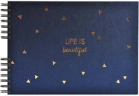 Exacompta 16452E Fotóalbum, spirál, 32x22 cm, 25 lap,  