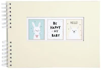 Exacompta 16807E Kreatív scrapbook készlet, pasztell sárga kép