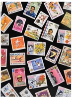 Exacompta 25130E Album, bélyeggyűjtő, 22,5x30,5 cm, 8 lap,  